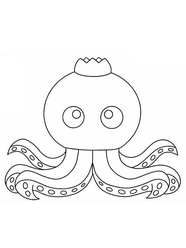 Blueberrinni Octopussini Coloriage Blueberrinni Octopussini Coloriage