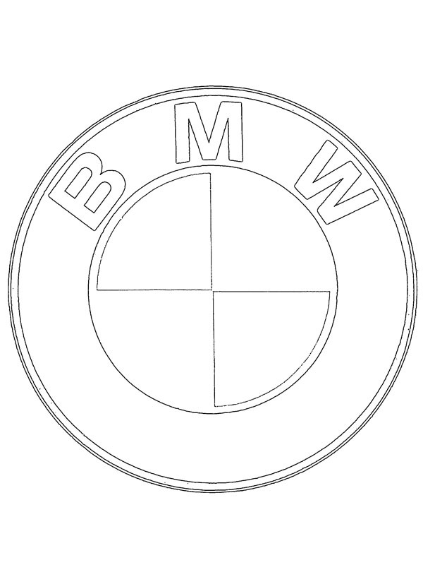 Logo BMW Coloriage