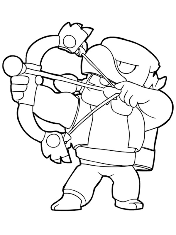 Brawl Stars Bo Coloriage Brawl Stars Bo Coloriage