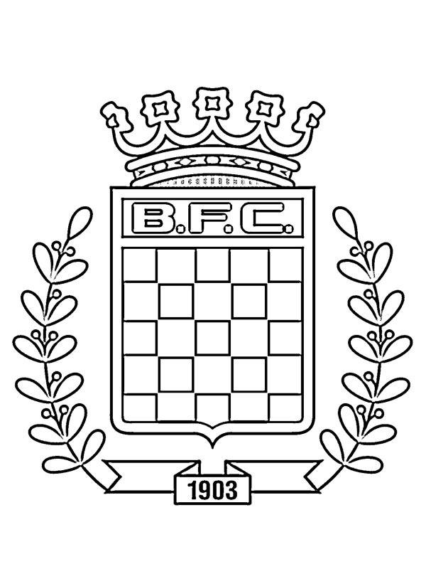 Boavista Futebol Clube Coloriage Boavista Futebol Clube Coloriage
