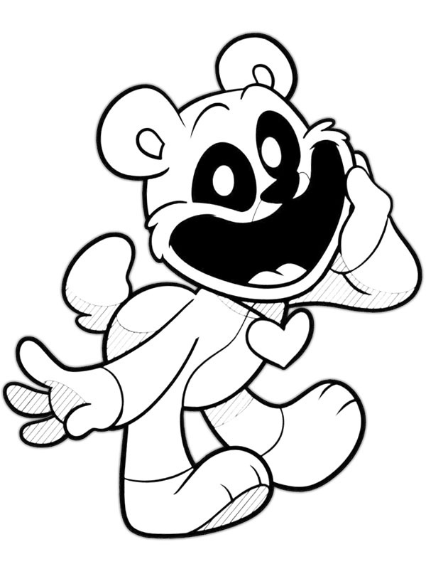 Bobby Bearhug Coloriage Bobby Bearhug Coloriage
