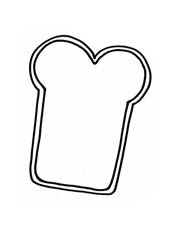 tartine Coloriage tartine Coloriage