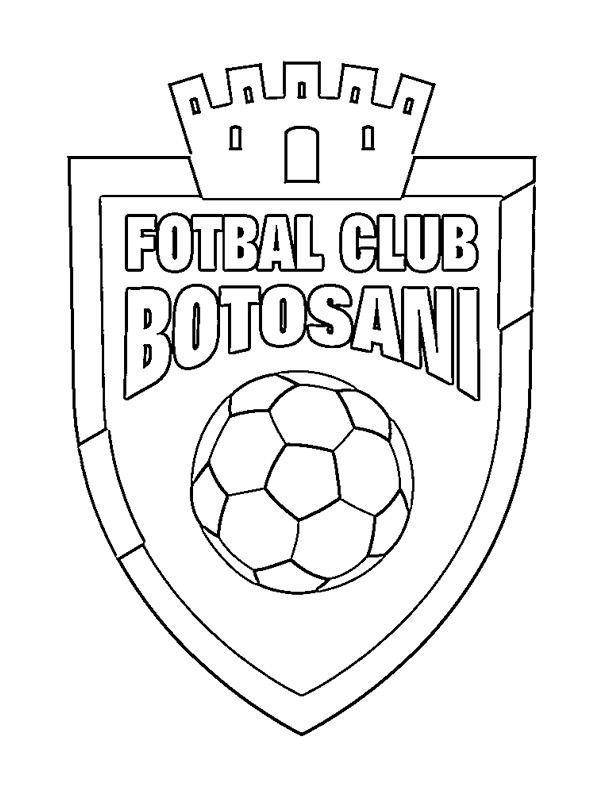 FC Botoșani Coloriage