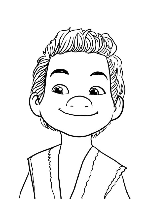 Boun (Raya et le Dernier Dragon) Coloriage Boun (Raya et le Dernier Dragon) Coloriage