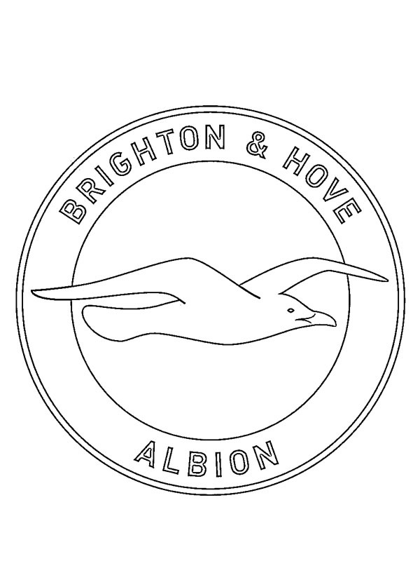 Brighton and Hove Albion Coloriage