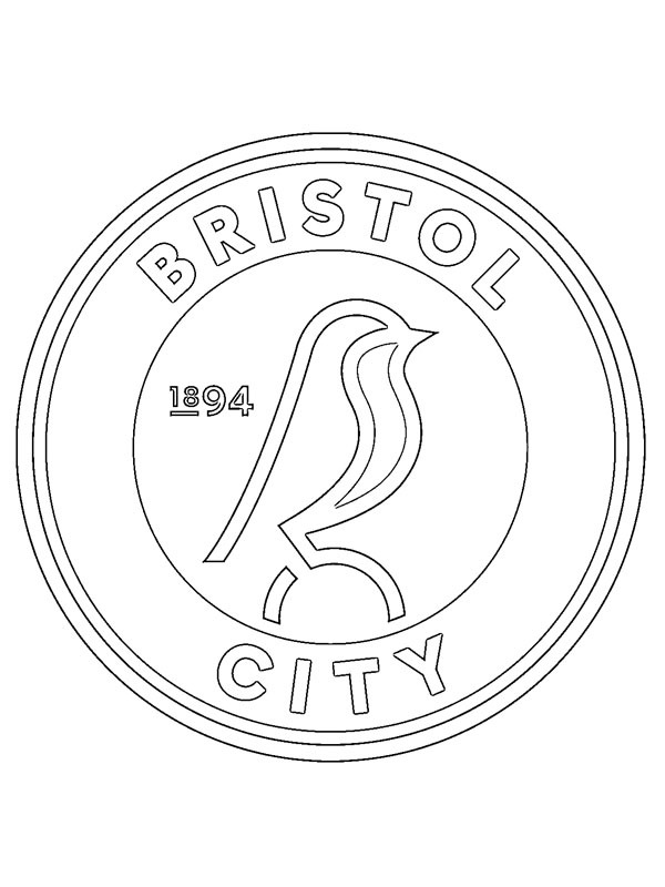 Bristol City FC Coloriage