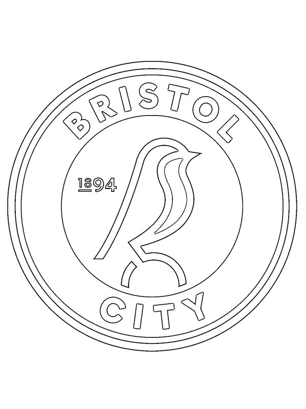 Bristol City FC Coloriage Bristol City FC Coloriage