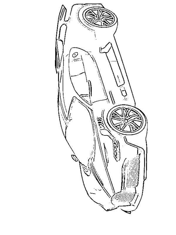 Bugatti Divo Coloriage Bugatti Divo Coloriage