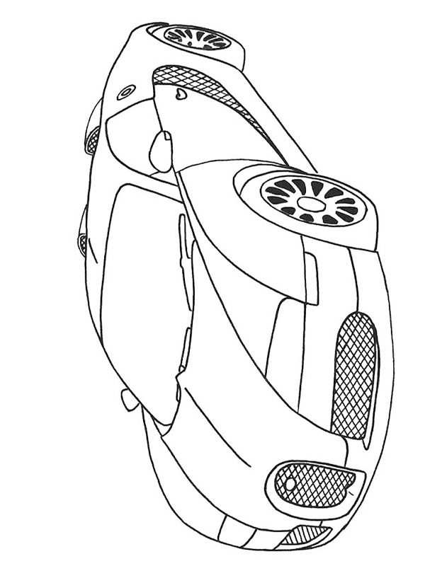 Bugatti Veyron Coloriage Bugatti Veyron Coloriage