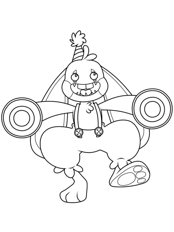 Lapin Bunzo Coloriage Lapin Bunzo Coloriage
