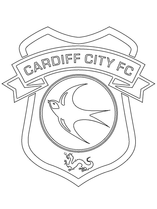 Cardiff City Coloriage