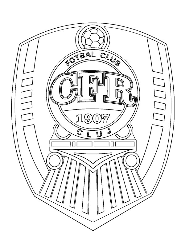 CFR 1907 Cluj Coloriage