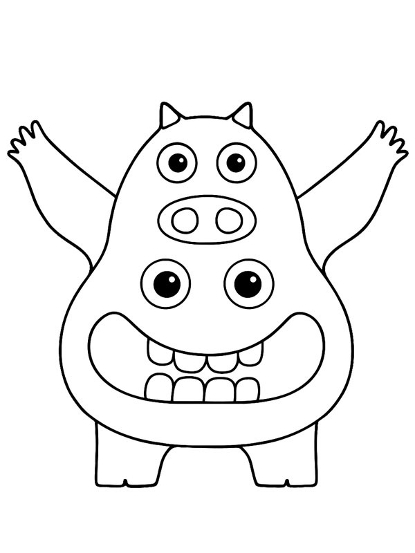 Chef Pigster (Garten of Banban) Coloriage Chef Pigster (Garten of Banban) Coloriage