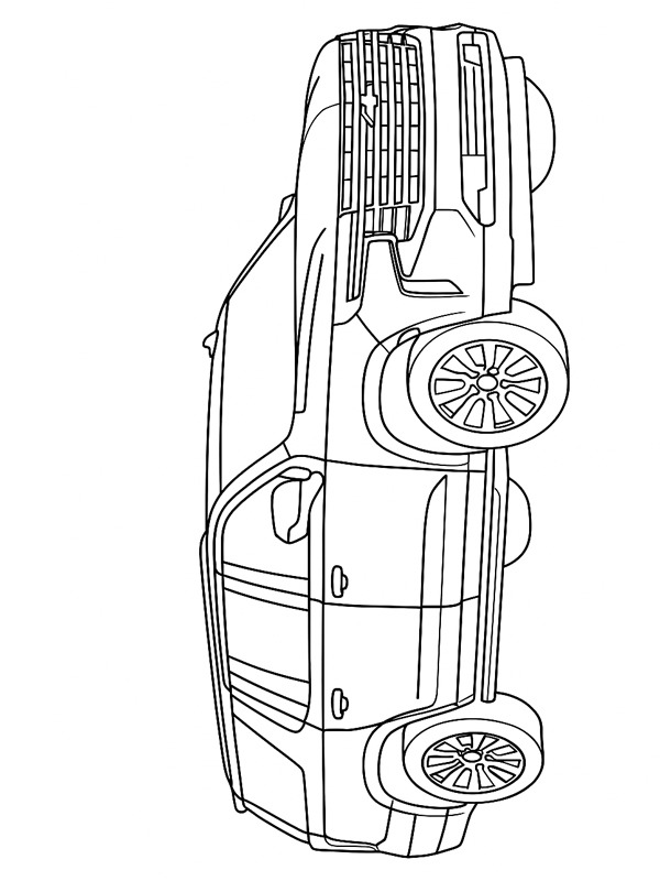 Chevrolet Suburban 2024 Coloriage Chevrolet Suburban 2024 Coloriage