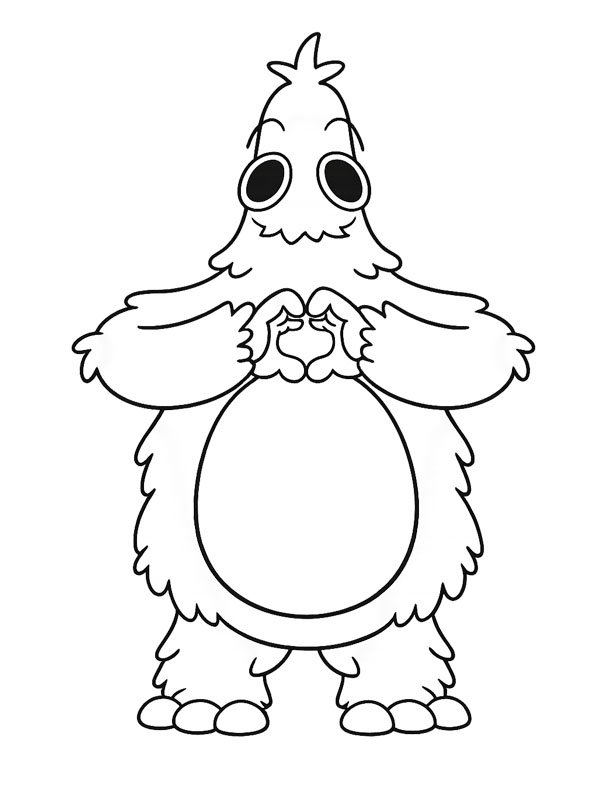 Chum Chompkins Coloriage
