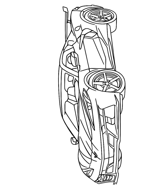 Chevrolet Corvette Z06 Coloriage Chevrolet Corvette Z06 Coloriage