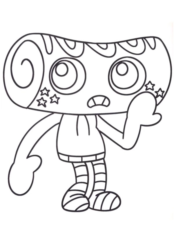 Cosmo Dandy’s World Coloriage Cosmo Dandy’s World Coloriage