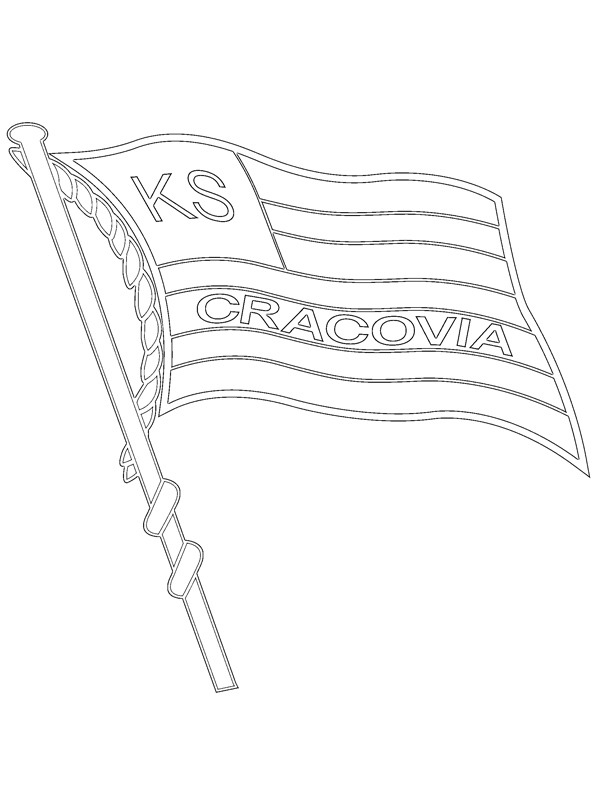 KS Cracovia Coloriage KS Cracovia Coloriage