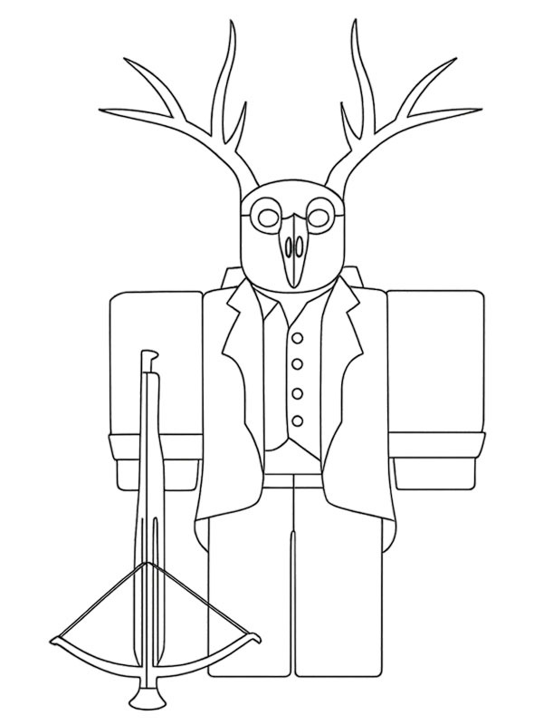 Cultist (99 Nights in the Forest) Coloriage Cultist (99 Nights in the Forest) Coloriage
