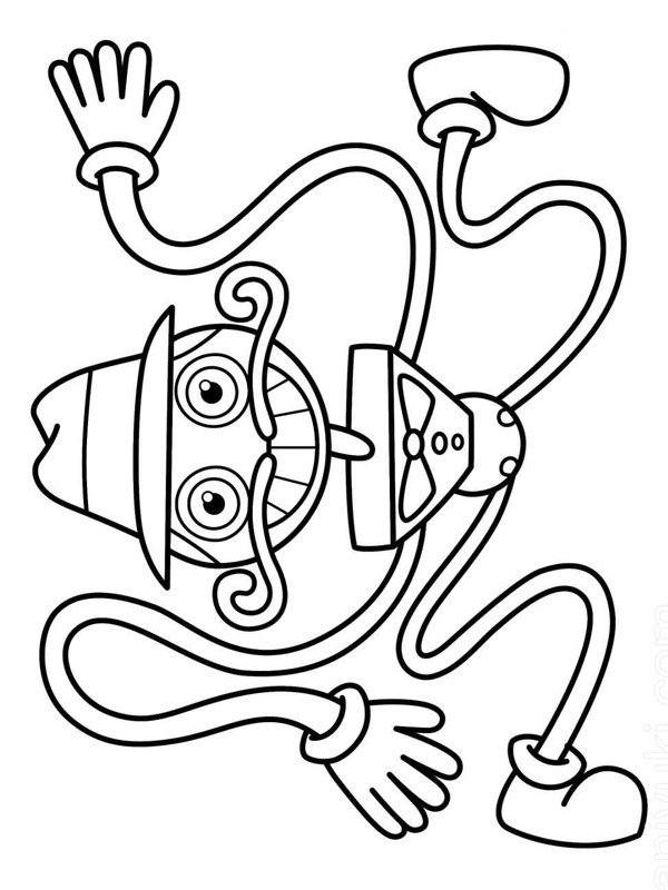 Daddy Long Legs Coloriage Daddy Long Legs Coloriage
