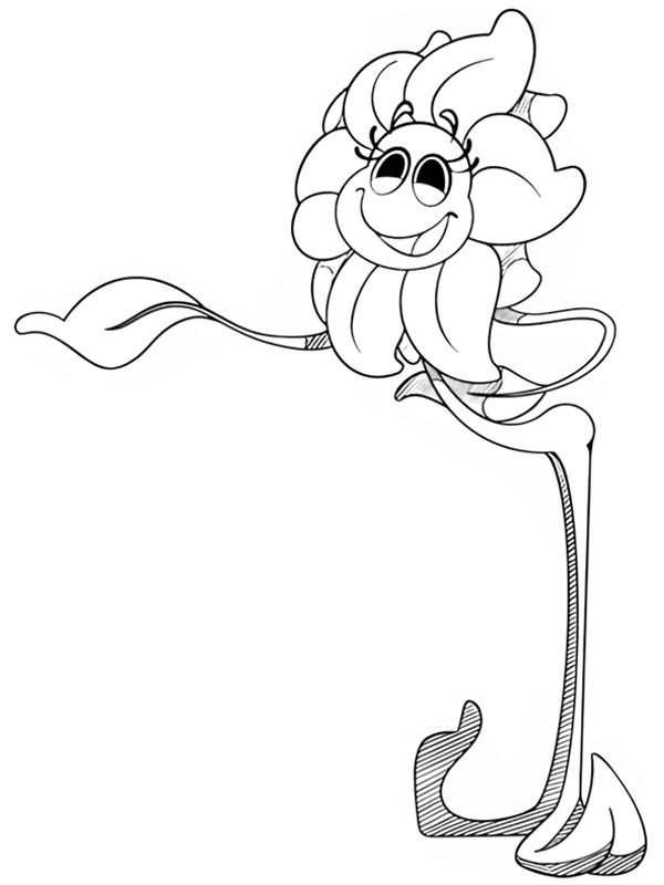 Poppy Playtime Daisy Coloriage Poppy Playtime Daisy Coloriage