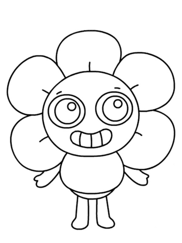 Dandy Dandy's World Coloriage Dandy Dandy's World Coloriage