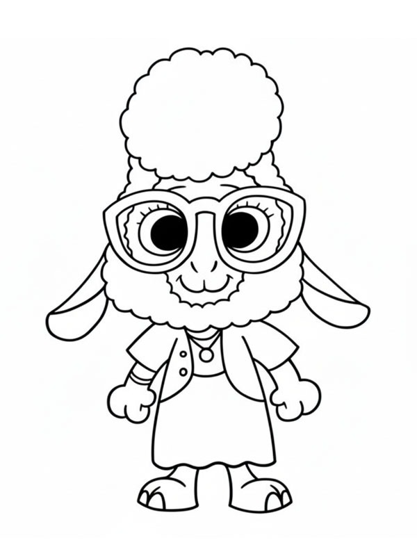 Dawn Bellwether Coloriage