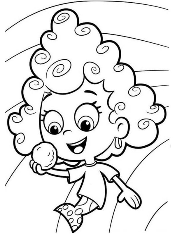 Deema Bubble Guppies Coloriage Deema Bubble Guppies Coloriage