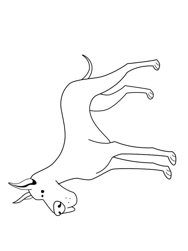 chien danois Coloriage chien danois Coloriage