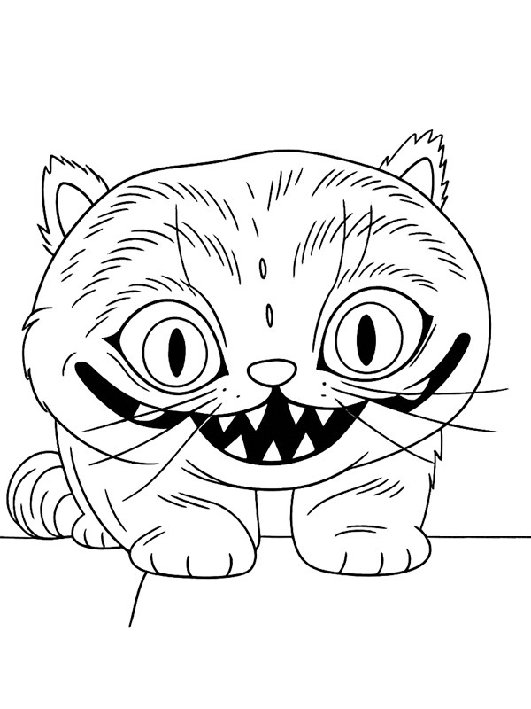 Derpy Tiger KPop Demon Hunters Coloriage Derpy Tiger KPop Demon Hunters Coloriage