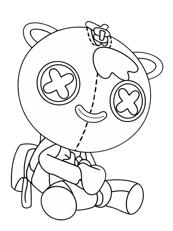 Dizzy Booboo (Poppy Playtime) Coloriage