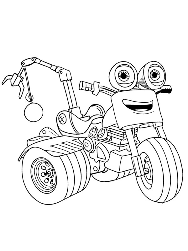 dj rumbler ricky zoom Coloriage dj rumbler ricky zoom Coloriage