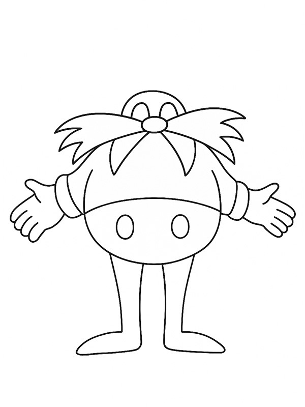 Eggman Coloriage