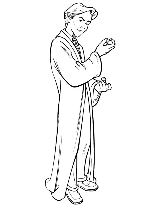 Drago Malfoy Coloriage Drago Malfoy Coloriage