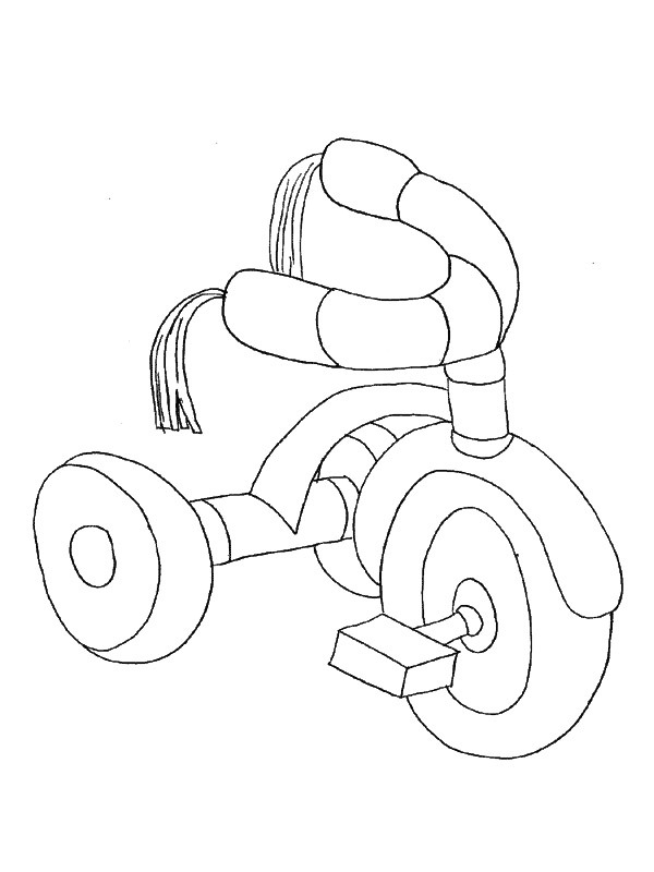 tricycle Coloriage