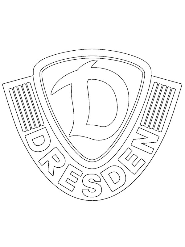 Dynamo Dresde Coloriage