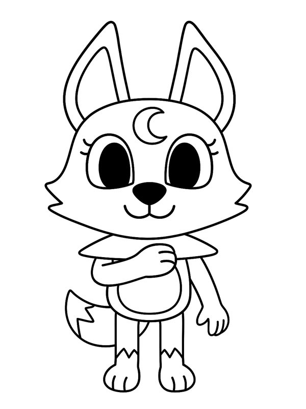 Eclipse (Dandy's World) Coloriage Eclipse (Dandy's World) Coloriage
