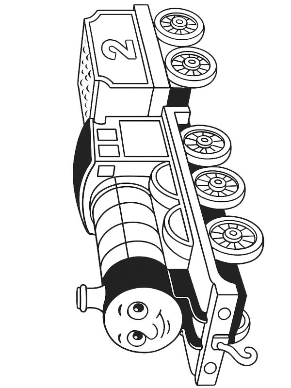 Edward (Thomas et ses amis) Coloriage Edward (Thomas et ses amis) Coloriage