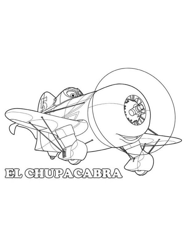 El Chupacabra Coloriage El Chupacabra Coloriage