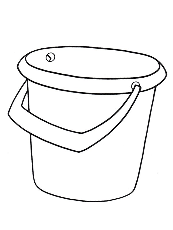 seau Coloriage seau Coloriage