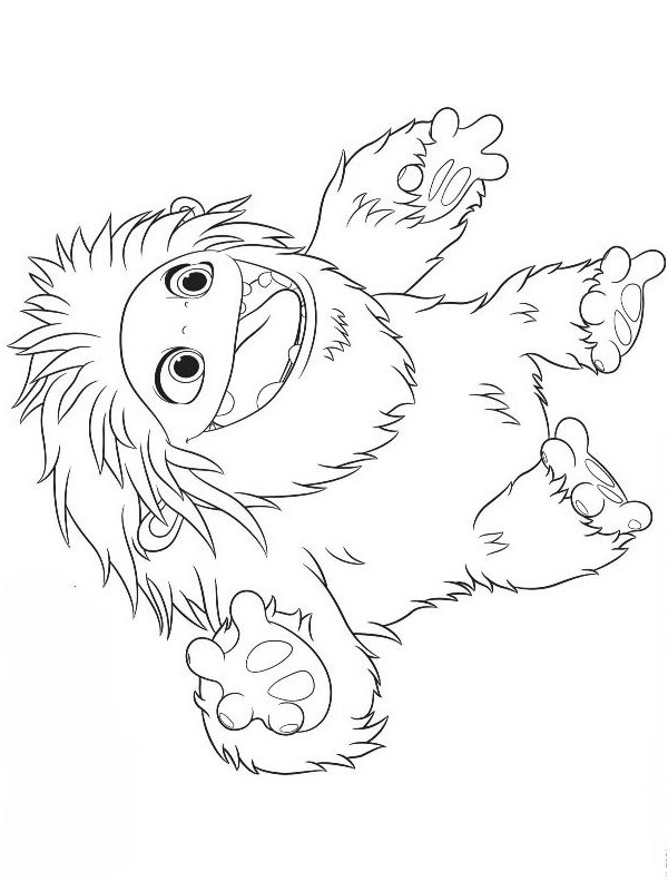 Abominable Coloriage