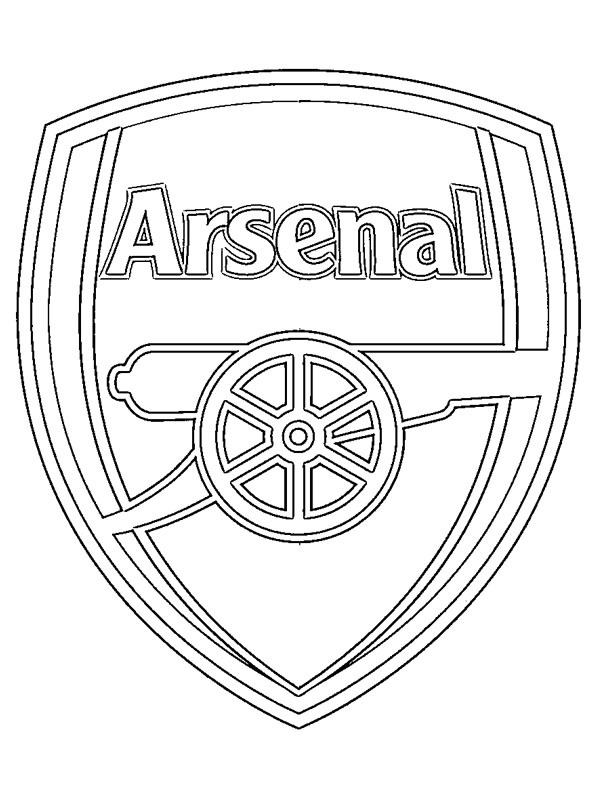 Arsenal FC Coloriage