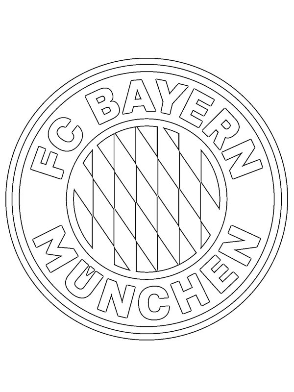 FC Bayern München Coloriage