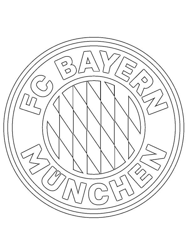 FC Bayern München Coloriage FC Bayern München Coloriage