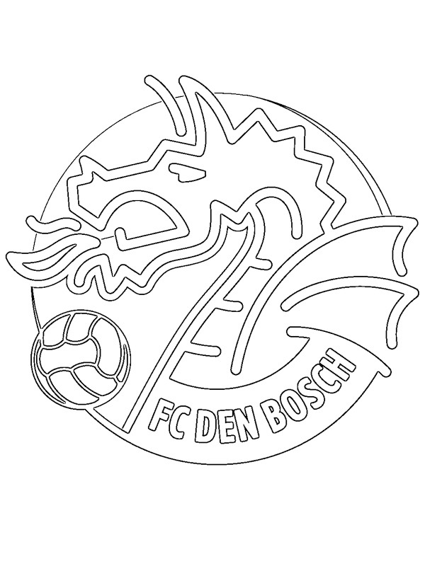 fc den bosch Coloriage fc den bosch Coloriage