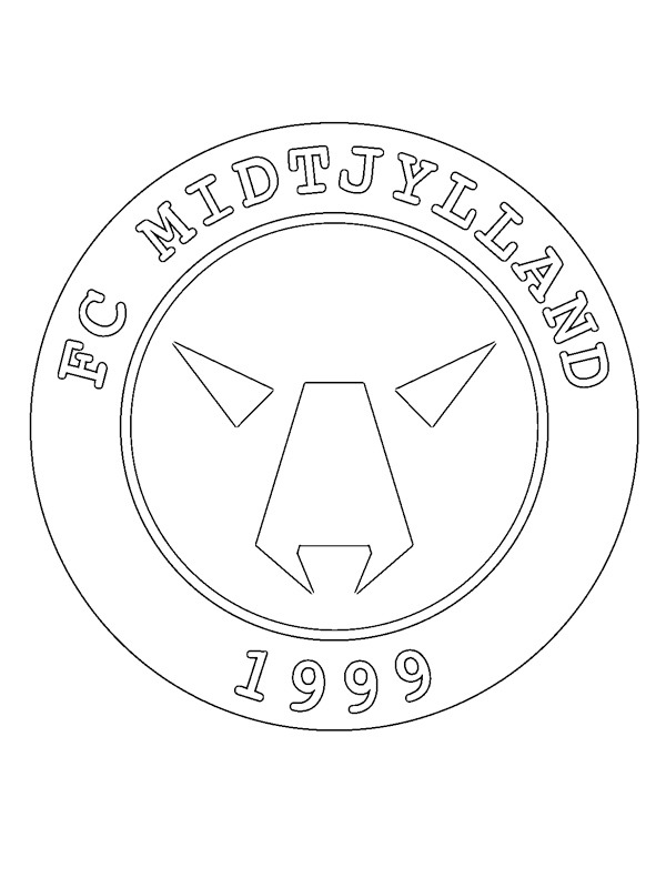 FC Midtjylland Coloriage