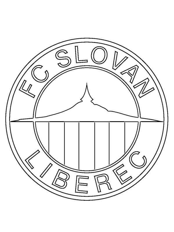 Slovan Liberec Coloriage