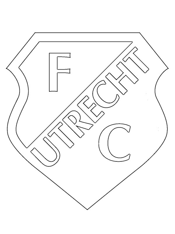 FC Utrecht Coloriage