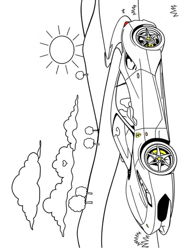 Ferrari 488 Coloriage Ferrari 488 Coloriage