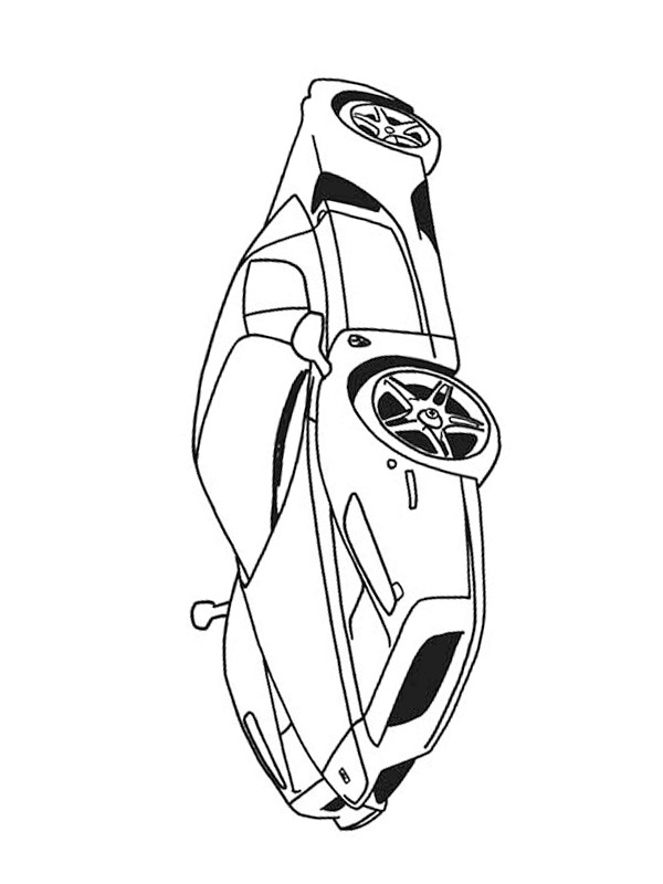 Ferrari Enzo Coloriage Ferrari Enzo Coloriage